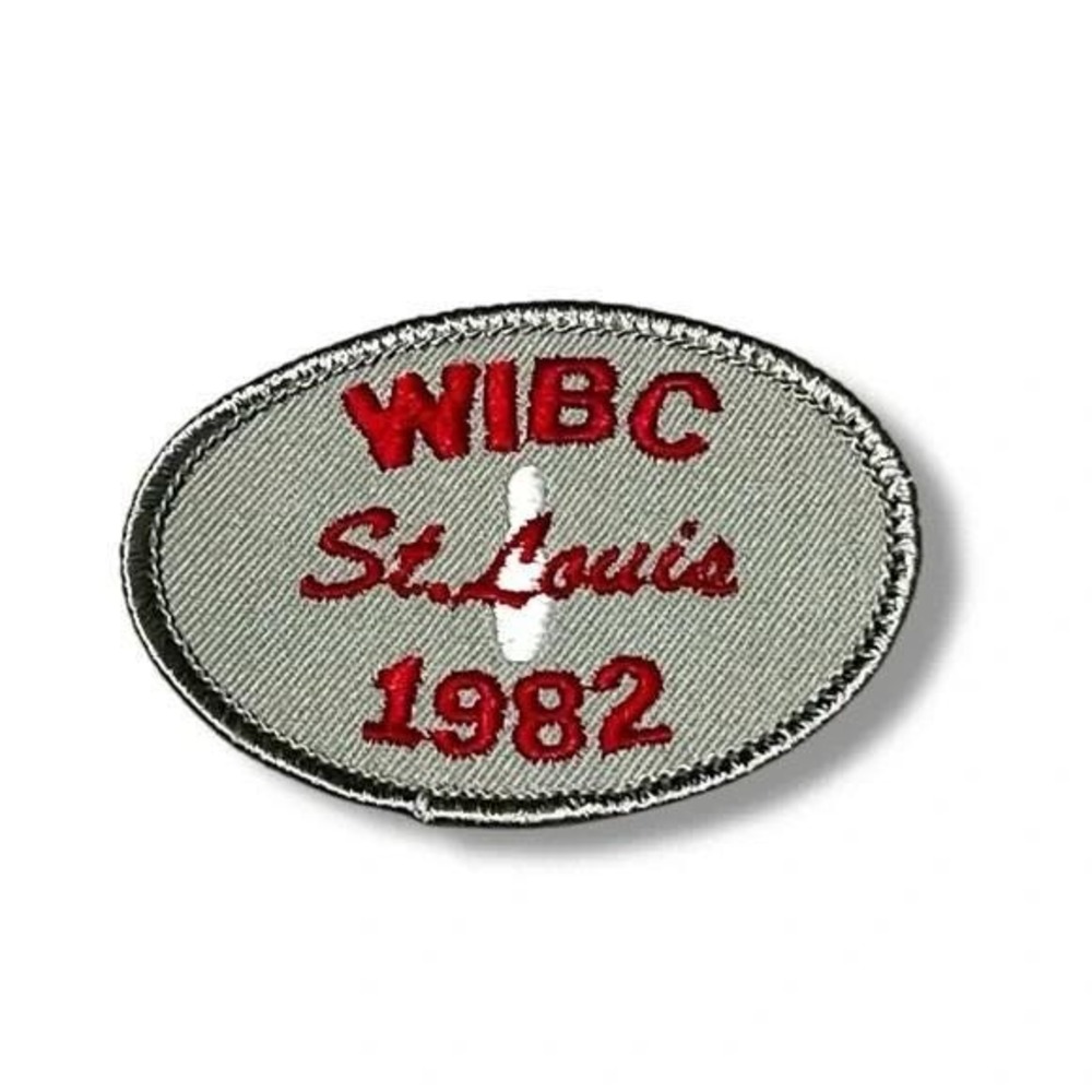WIBC Womens International Bowling Congress St Louis Missouri 1982 Vtg Patch DBX